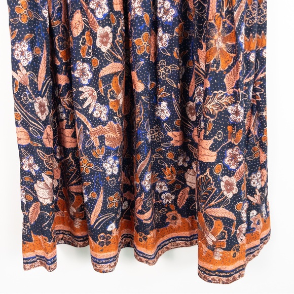 Ulla Johnson Arina Midnight Floral Midi Dress - Picture 6 of 15